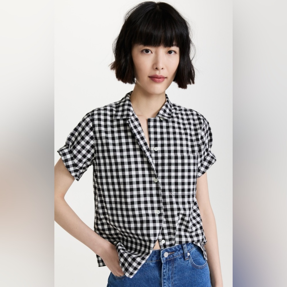 Alex Mill Maddie Camp Shirt in Gingham